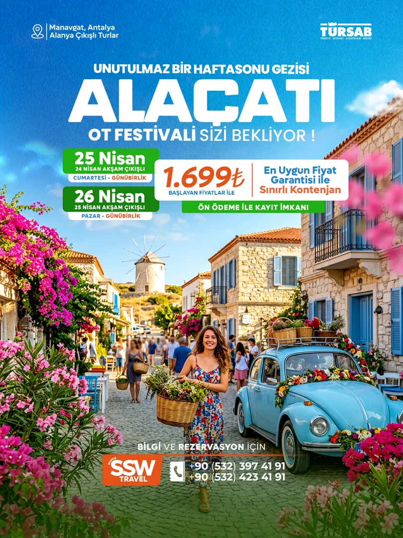 Alaçatı Ot Festivali Turu