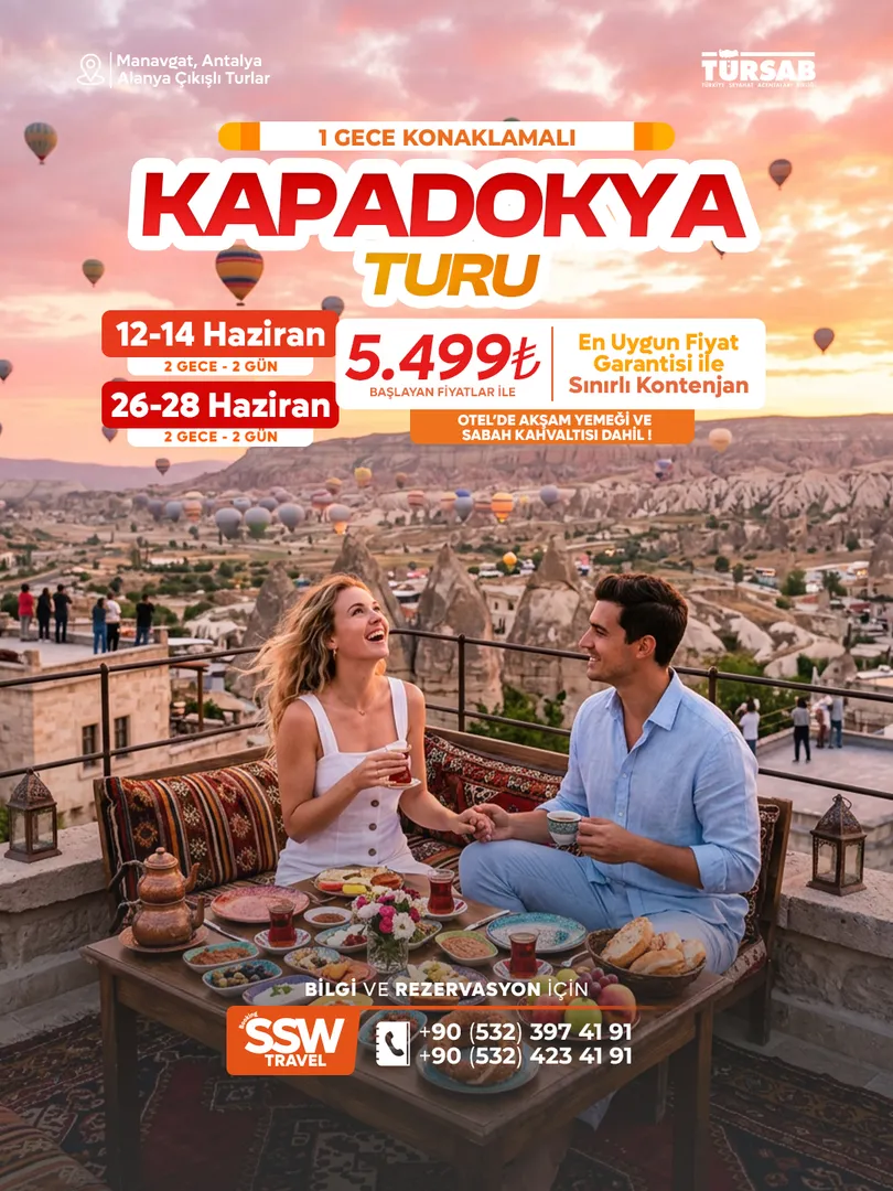 KAPADOKYA TURU - Konaklamalı 🎈